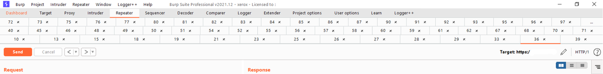 if your Repeater Tab doesn't look like this while hunting for bugs.... you must be doing something wrong😆 #BugBounty #Hacking