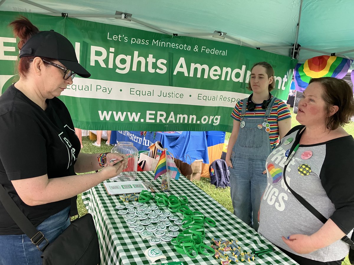 Come, see booth #R41 at Loring Park #PRIDE festival. 

WE’RE HERE!

GET YOUR @ERAMINNESOTA BRACELET!

#ERANow #mnleg