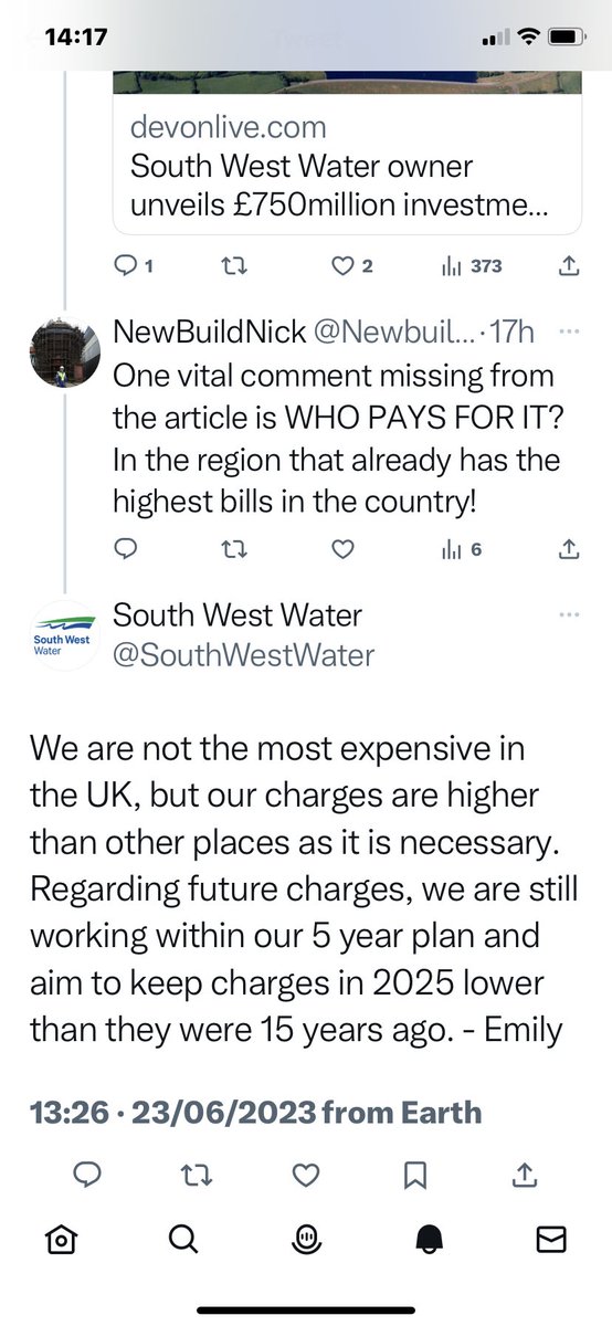 @Britain_People Short memories. They said privatisation would solve this be freeing up capital for investments. So far the WCs have paid out in dividends & CEOs pay enough money to have meet all the investment needs to prevent this. More Bullshit. SWWater tells me this🤔