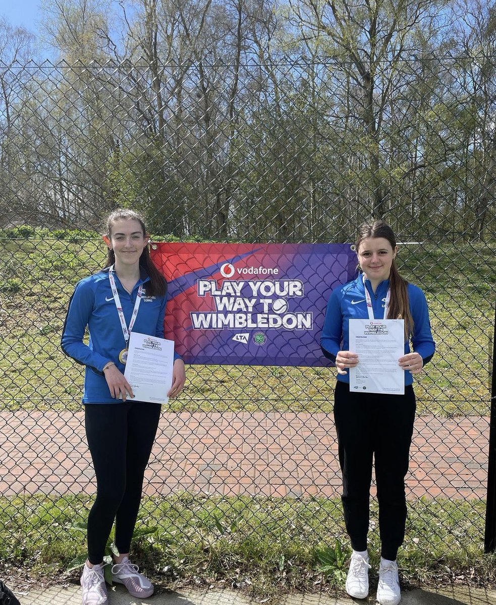 tattershalltc's tweet photo. Successful day at #PlayYourWayToWimbledon Area Finals 🎾🎾

Congratulations to Poppy &amp; Emily who came away as regional CHAMPIONS of the girls event &amp; in turn get to play at Wimbledon in August at the National Finals 🤩🤩 https://t.co/pOuGzPciYE