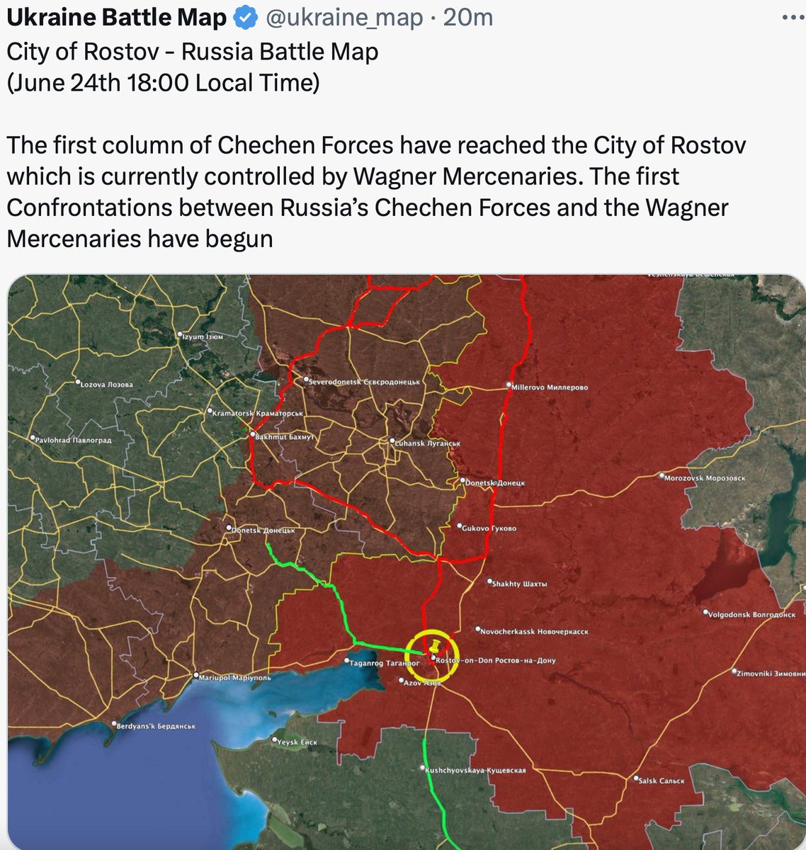 Outposts on Twitter: