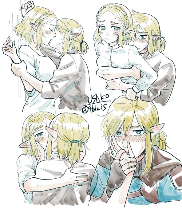 それはそれとしてえっちなリンゼルが見たくて描いた