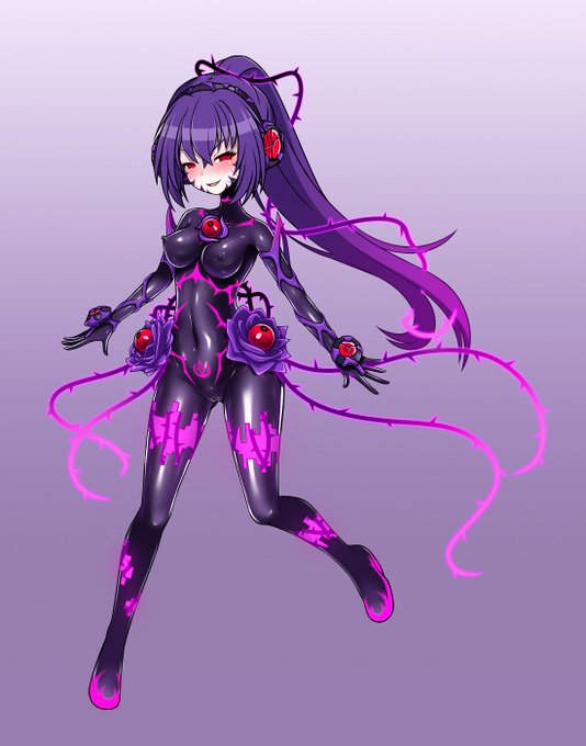 グリッジスレイヴ・カナデ
グリッジクイーンと接敵したカナデが、クイーンによって心身を改変され、グリッジへと変異した存在。
その精神はクイーンに絶対服従、人類を害することに何の躊躇いもない。
茨状の触手で人間やダイバーを侵し、自身のようにグリッジ化させる事を好む、極めて危険な存在。 