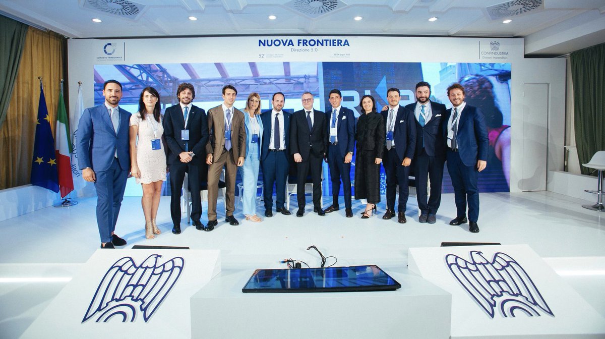 Per fortuna in questa nostra Italia fioriscono, ostinate, tante eccellenze.
Giovani che non si arrendono, che hanno fame di futuro e lottano per costruirlo nella terra dove sono nati.
52 Convegno <a href="/GIConfindustria/">GI Confindustria</a> 
#rapallo23