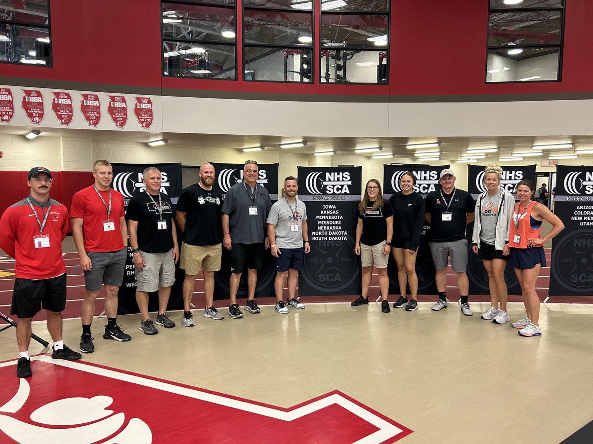 NebStrength's tweet image. Nebraska rolling DEEP at the @NHSSCA #NATCON2023