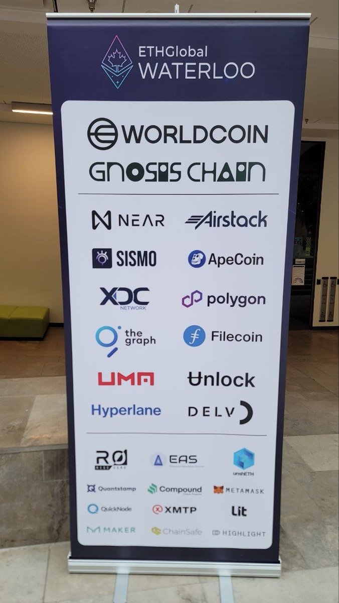 Day 1 of #ETHGlobalWaterloo was bustling! Check out these photos capturing the energy! 👇

#BuildItOnXDC #XDCNetwork | @ETHGlobal @VitalikButerin
