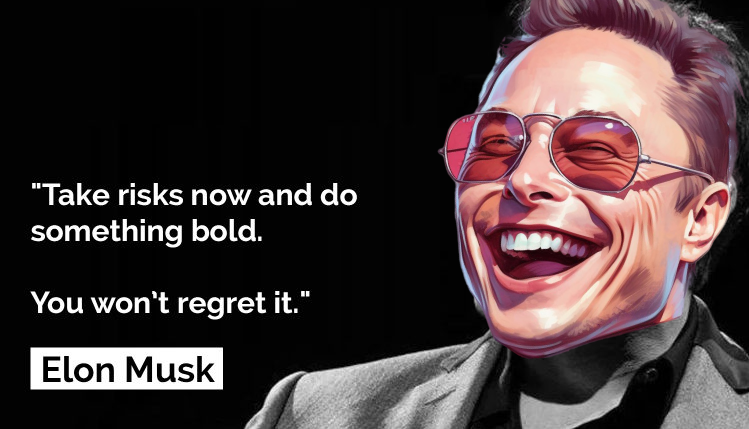 ElonGPBP's tweet photo. Be a bold mfer like my boy Elon. https://t.co/GByjWPxZRe