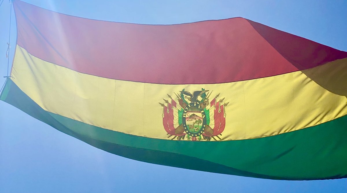 carlosdmesag's tweet photo. Sr. Vicepresidente, miles de bolivianos dieron su vida defendiendo la tricolor que representa la libertad, la diversidad y la unidad, que su partido quiere romper. Su desprecio por el rojo, amarillo y verde y por la democracia ofende a los 12 millones que tenemos una sola Patria https://t.co/iHf1ah4qje