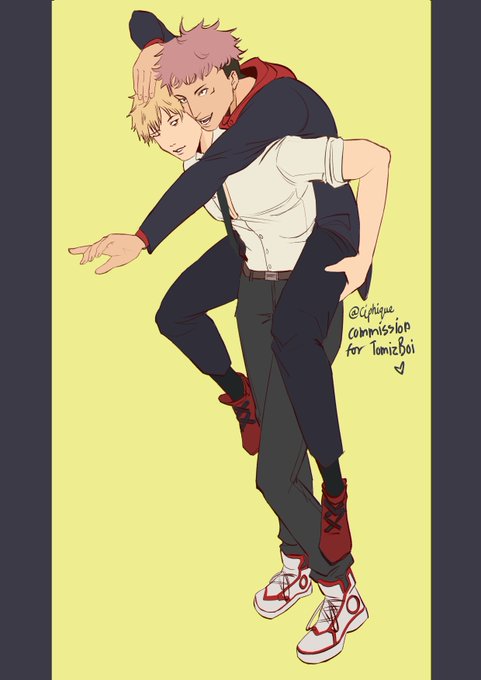 「piggyback」 illustration images(Latest)｜4pages