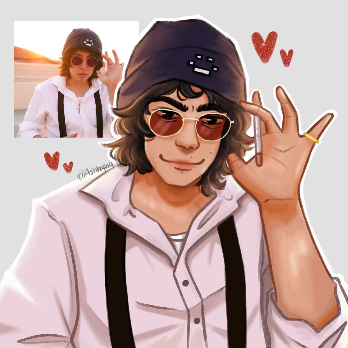 Ash 🎗️ on Twitter "still thinking about this photo🙏🙏 quackityfanart quackity"