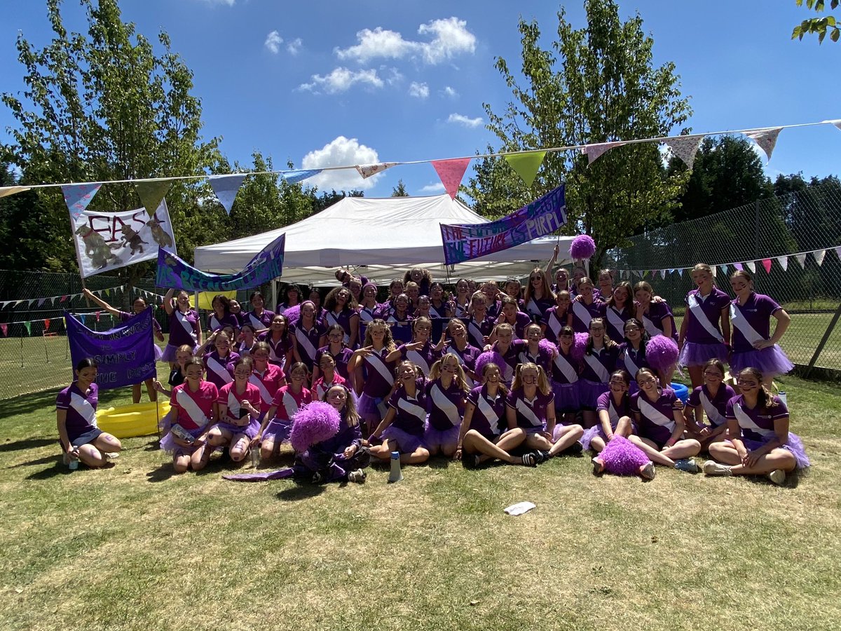 Pre sports day at East ⁦<a href="/SherborneGirls/">Sherborne Girls</a>⁩