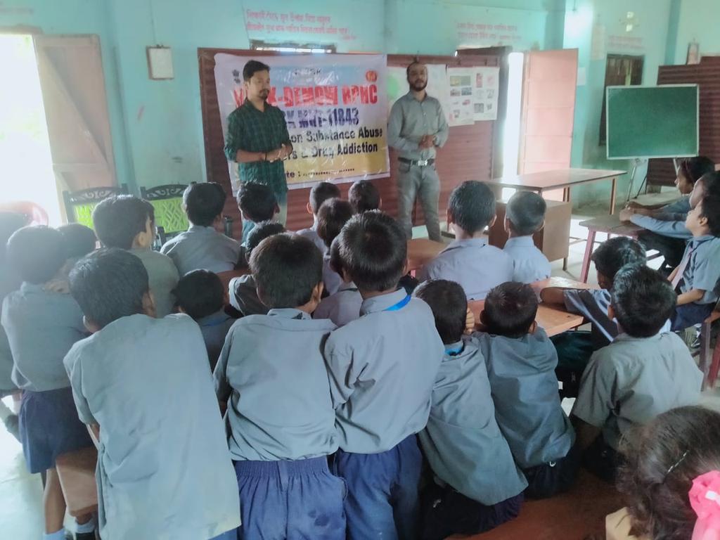 23-06-2023,screening at 120 Dihajan Kusiamari LPS,Demow &amp;  Awareness on substance abuse disorder and Drug addiction , Nutrition &amp; Health Hygiene. Screening &amp; awareness done by MO Dr Sunny Farhad,RBSK &amp; Counsellor Deeg diganta.<a href="/nhm_assam/">NHM_Assam</a>  <a href="/keshab_mahanta/">Keshab Mahanta</a> <a href="/CMOfficeAssam/">Chief Minister Assam</a>