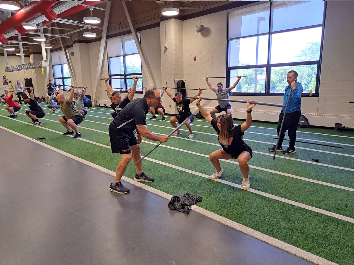 CoachStokowski's tweet image. Watching CJ Stockel cook! 🔥 @NHSSCA_GA @NHSSCA #NatCon2023