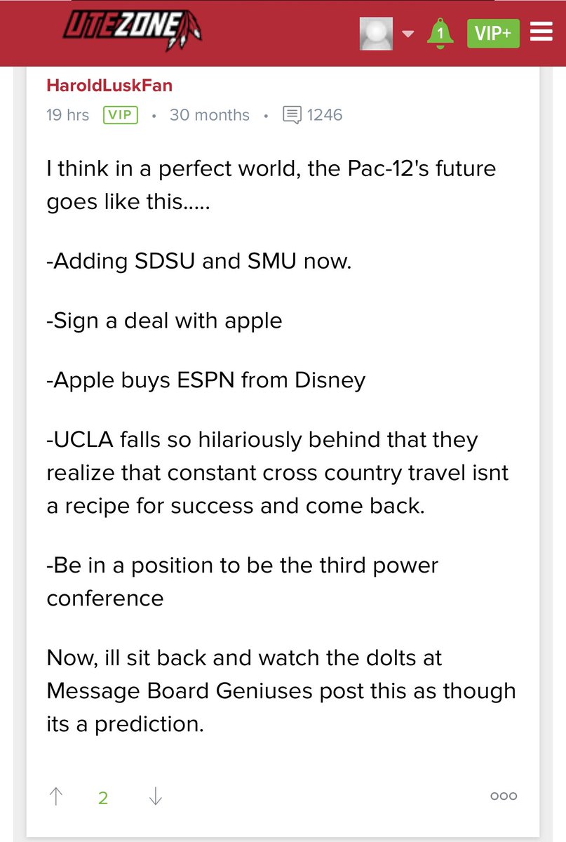 #Utah fan predicts the future of the #Pac12!