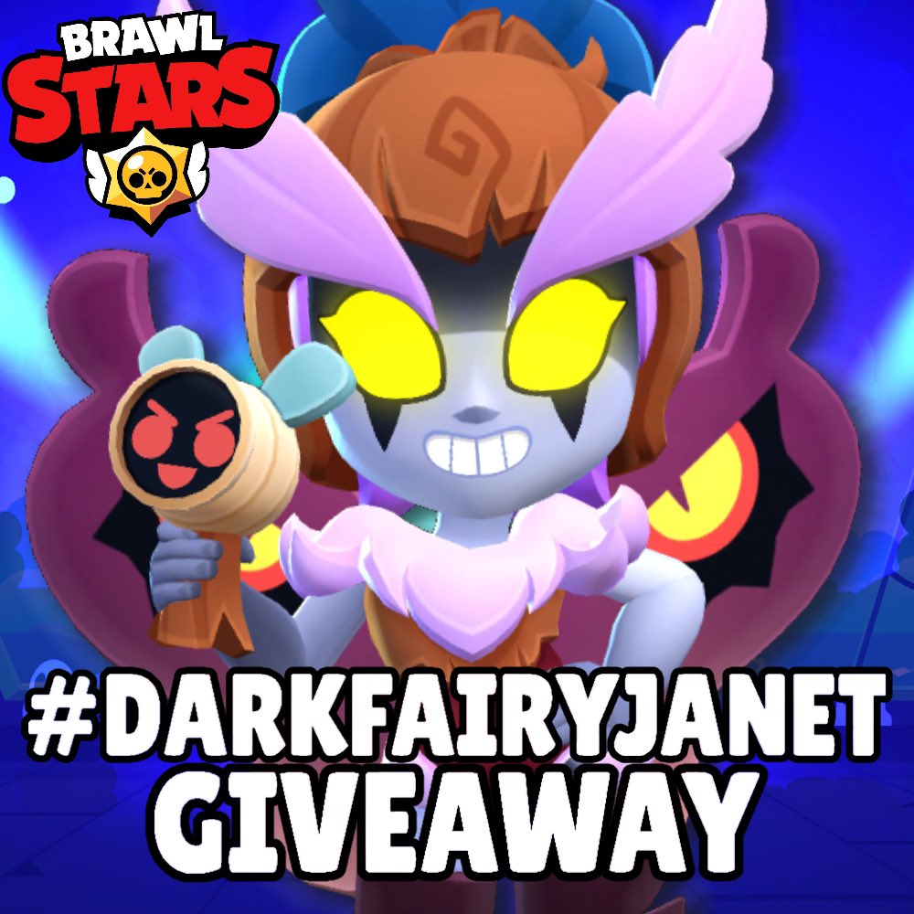 🌲🌙Enchanted Giveaway!🌙🌲
x5 Dark Fairy Janet is fluttering in the mystical woods! ✨

1️⃣ Follow @DragonZarman & @Promode12321 🐉
2️⃣ Tag 2 friends 👥
3️⃣ Like & Retweet ❤️🔄

Venture into the enchanted woods for a chance to win one of 5! 🌟🌲
#BrawlStars #darkfairyjanetgiveaway