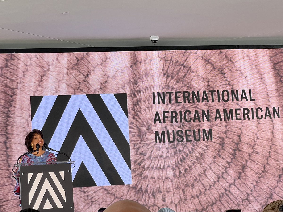 Amazing opening ceremony for the <a href="/iaamuseum/">International African American Museum</a> with Dean Phylicia Rashad as the Mistress of Ceremonies.
