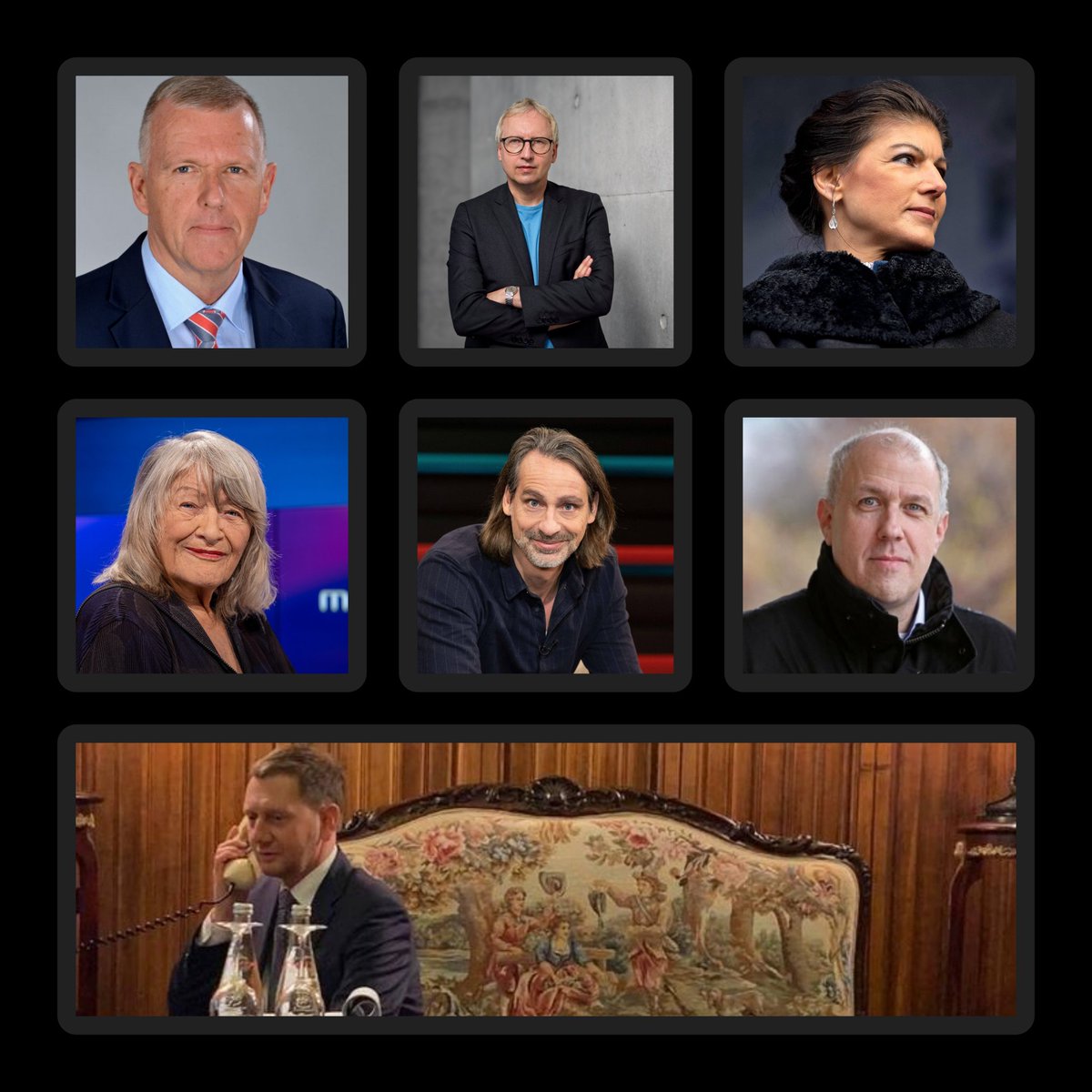 Talkshow Gästeliste der nächsten Woche 🤡

#Wagner #Putin #Putsch