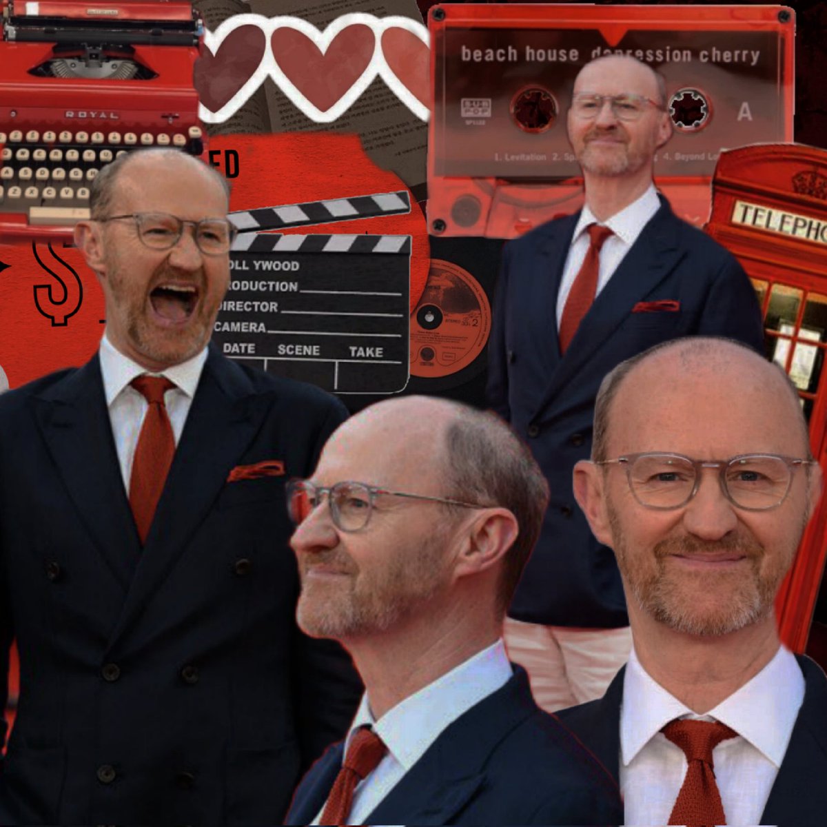 I screamed with happiness when I saw the new photos😭❤
#MARK #gatiss #markgatiss