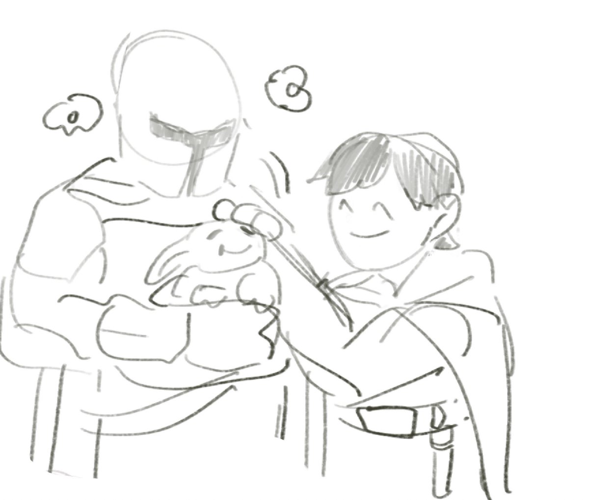 SKWLKR2371649's tweet photo. More doodles of the sillies π #dinluke #clanofthree https://t.co/ddxTAIMO5P