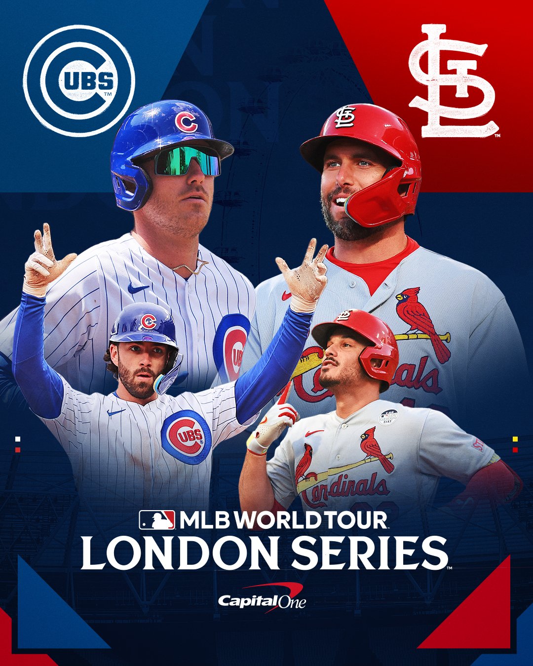 MLB on X: It's almost time for the #LondonSeries! Game 1 between the @Cubs  and @Cardinals comes your way at 1 pm ET on @MLBONFOX!   / X