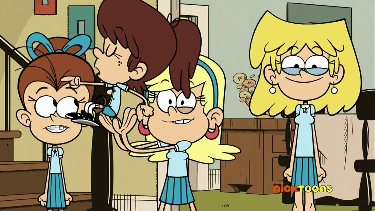 Again Why Leni is so... Except 3 of them. #TheLoudHouse #LeniLoud #LuanLoud #LynnLoud #LoriLoud