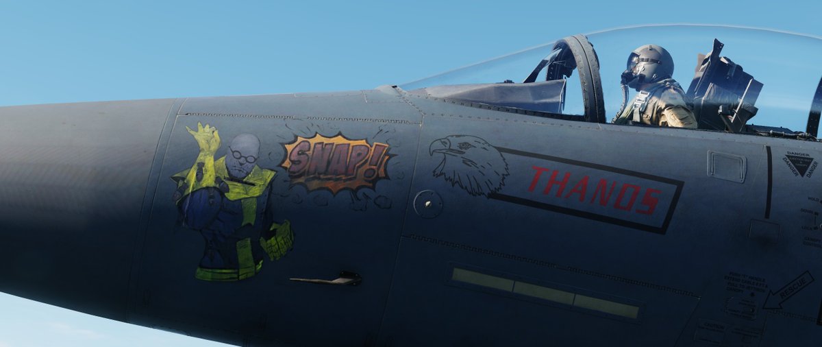 F-15E 'Thanos' - Real Life/DCS.