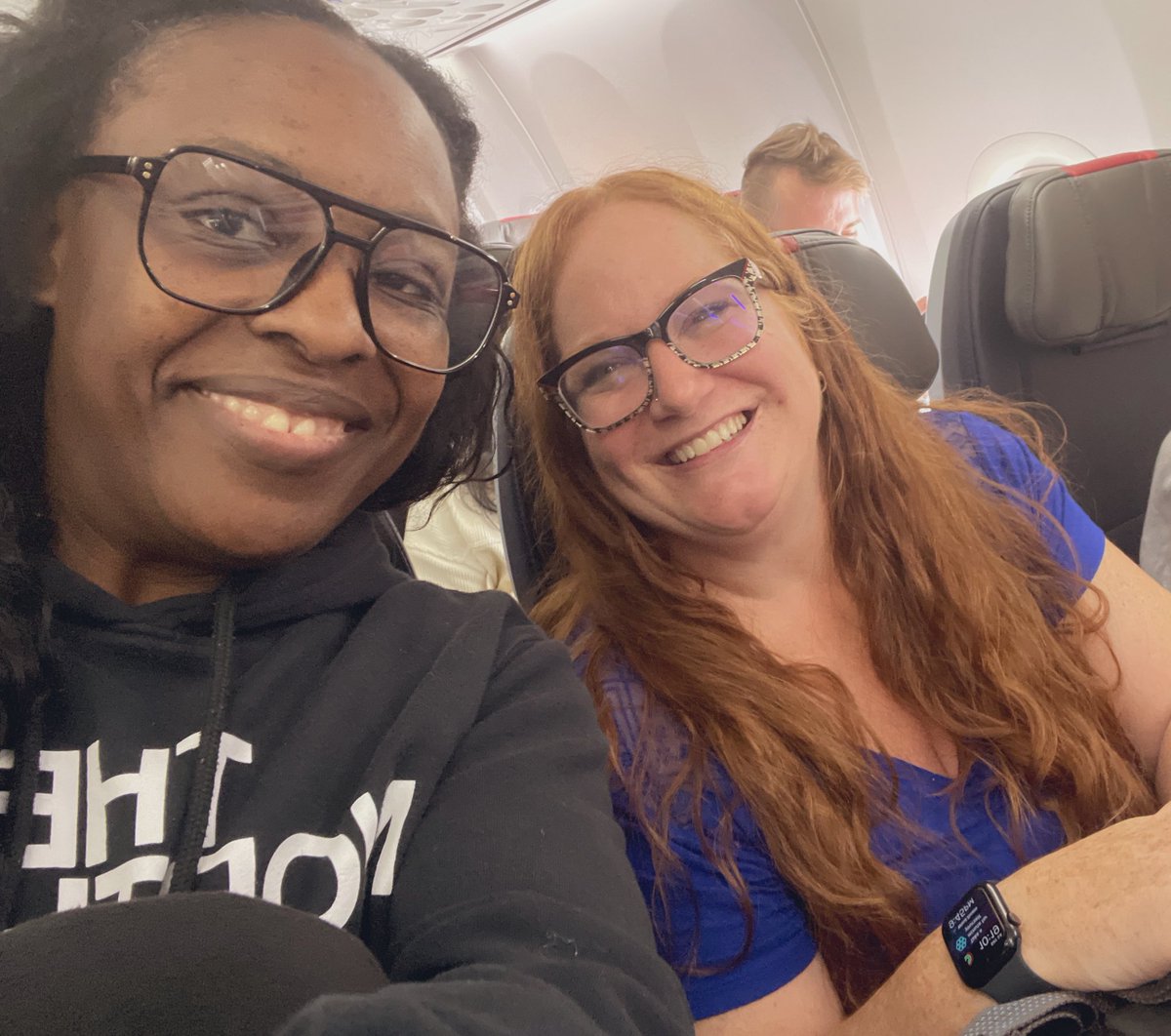 InspiredByCoach's tweet image. It’s begun ya’ll… Just landed in Phili!  Ready to get edTech crazy! #inspiredbycoaching #inspiredbytech #iste23