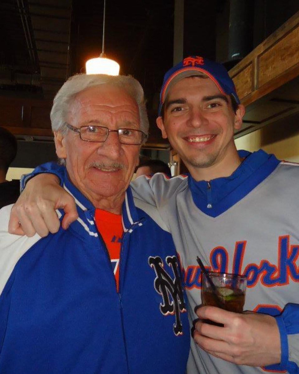 How’s everyone’s Saturday going? I’m celebrating my dad’s 86th birthday today! The man who bestowed on me my @Mets fandom! #LGM #HappyBirthdayDad