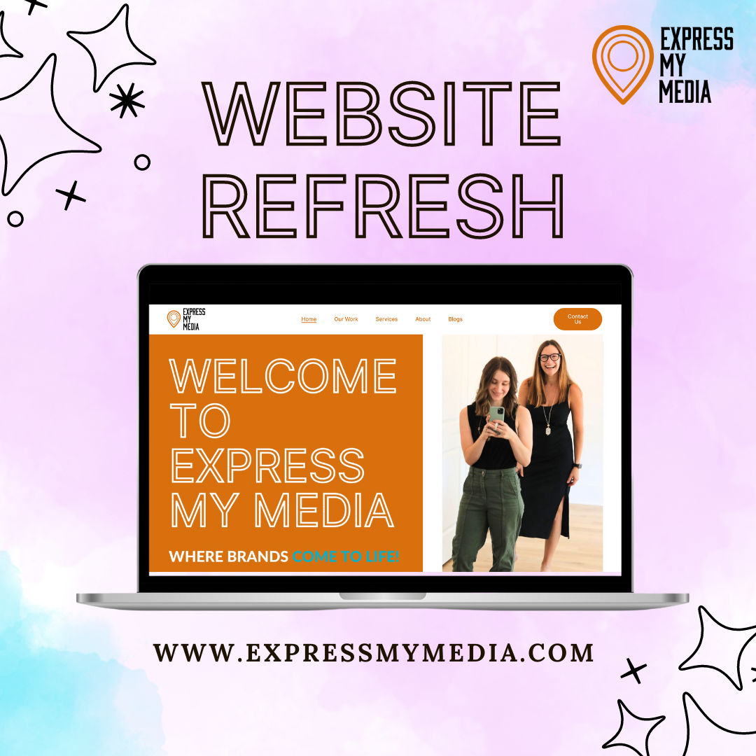 It was time for a website refresh! Check it out ➡ expressmymedia.com

-

#ExpressMyMedia #SocialMediaManagementServices #SmallBusinessMarketing #MarketingTipsAndTricks