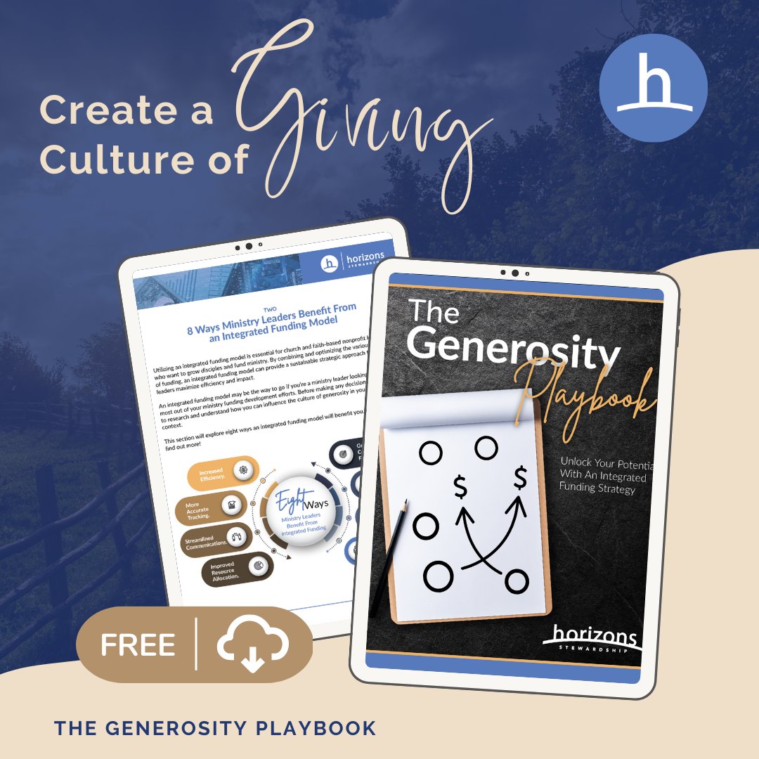 Join us on this journey toward greater generosity! Download your free copy of The Generosity Playbook today. Discover what it takes to create a culture of giving in your ministry today. #togetherwecanmakeadifference #communityimpact hubs.ly/Q01T0HHz0