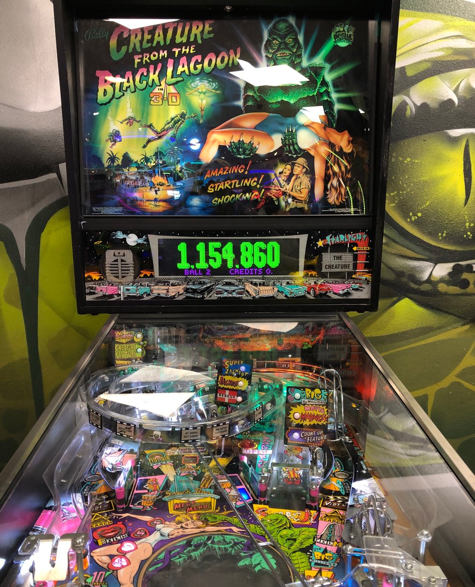 Time for the random movie pinball machine post!
solo.to/filmvsfilmpodc…
#pinball #moviepinballmachine #theadamsfamily #jurassicpark #creaturefromtheblacklagoon #ghostbusters #arcades #arcadegames #games