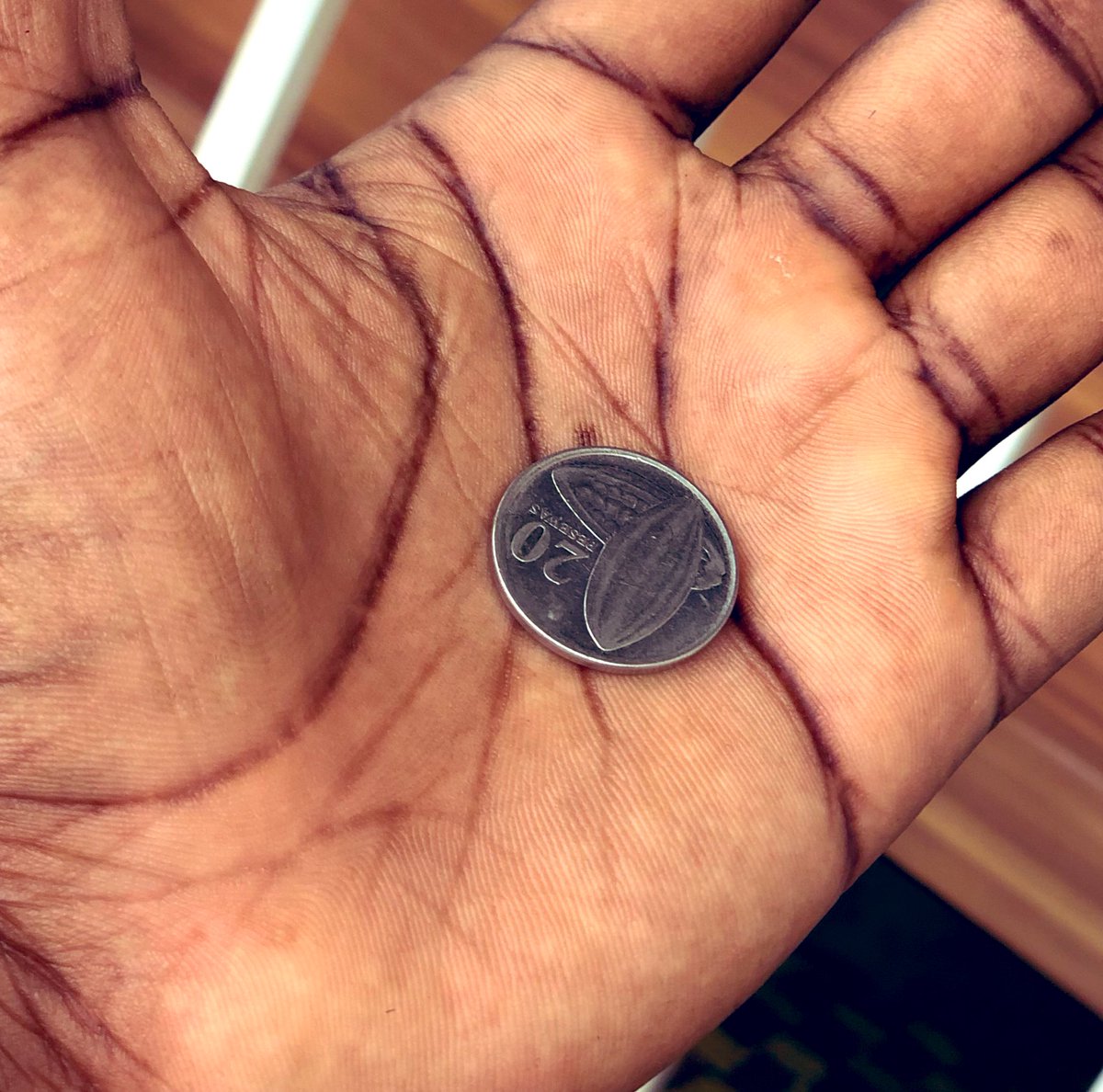 evithence's tweet photo. Are you aware you can’t buy anything with a single 20 pesewas coin in Ghana? https://t.co/fdfugYt7wq