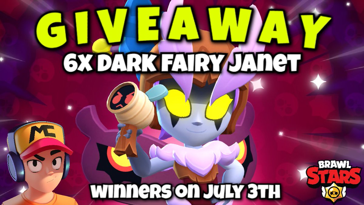 😱 6X DARK FAIRY JANET GIVEAWAY!! 😱
(Skin+Pin+Spray+Profile Picture)

 ⚠️3 ON TWITTER 3 ON DISCORD⚠️

✅- Follow me
🔄- Re-Tweet
❤️- Like this post
🖊️- TAG 3 People in the Comments!

✅ - JOIN MY  SECOND GIVEAWAY!
Discord Link - discord.gg/kCJ9rcZHJR

#DarkFairyJanetGiveaway