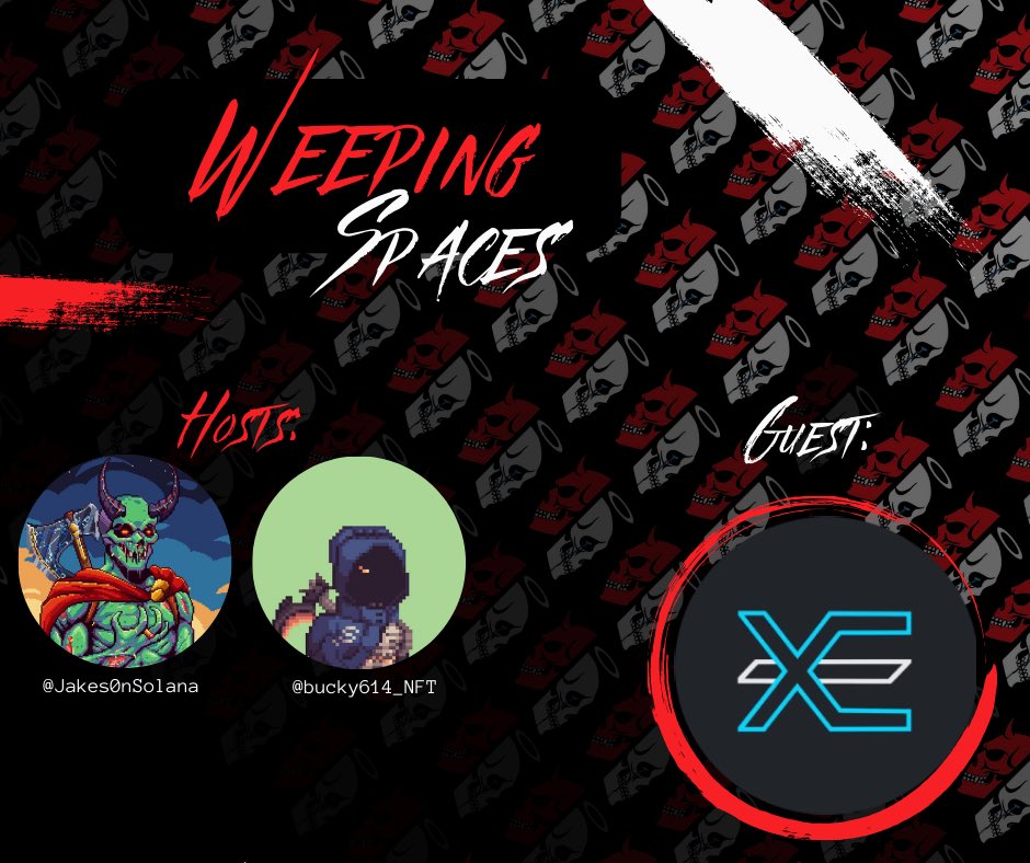 • Special Guest Spaces🙀 • Featuring @xeedeXYZ 🫶 • I feel the need… the need to xeede!🏎️ ⏱️5pm EST / 9pm UTC / TUESDAY ⏱️ twitter.com/i/spaces/1lDxL…