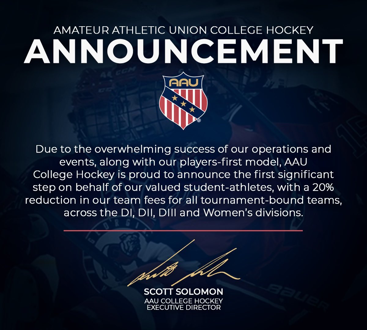 🚨We are very proud to announce🚨

<a href="/TheEmpireHockey/">Empire Collegiate Hockey Conference</a> <a href="/ACCHockey/">ACC Hockey</a> <a href="/dvchc_media/">DVCHC Men's Hockey</a> <a href="/CollegeHkySouth/">College Hockey South</a> <a href="/unychl/">UNYCHL</a> <a href="/BDEHockey/">Black Dog Hockey</a> <a href="/verberohockey/">Verbero Hockey</a> <a href="/hockeyhousepod/">Hockey House</a> <a href="/TheRealAAU/">AAU Sports</a>