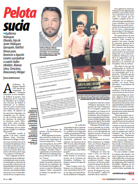 ensustrece's tweet image. En @ensustrece: PELOTA SUCIA por @jrospigliosi_a. Guillermo Velásquez Obando, hijo de Javier Velásquez Quesquén, falsificó firmas para favorecer a Agustín Lozano y perjudicar a cuatro clubes rebeldes: Alianza Lima, Cienciano, Binacional y Melgar. hildebrandtensustrece.com