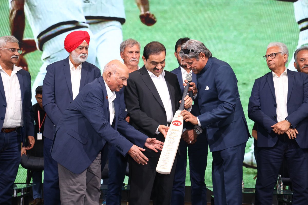 urshreyaa's tweet photo. Congratulations  by the adani group to  the current Indian cricket team  to get more motivated nd enthusiastic #JeetengeHum https://t.co/q40V4LVUxd