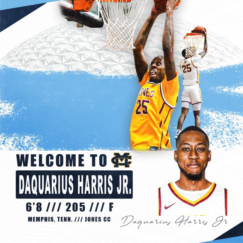 GoChoctaws_MBB's tweet photo. Welcome to the 2023-24 Squad 〽️

A Junior Transfer from Memphis, TN 🔥

0️⃣ Daquarius Harris Jr.
@DqTheGoat20 

#TakeTheLeap
#ChoctawHoops https://t.co/2IFVRVepHt