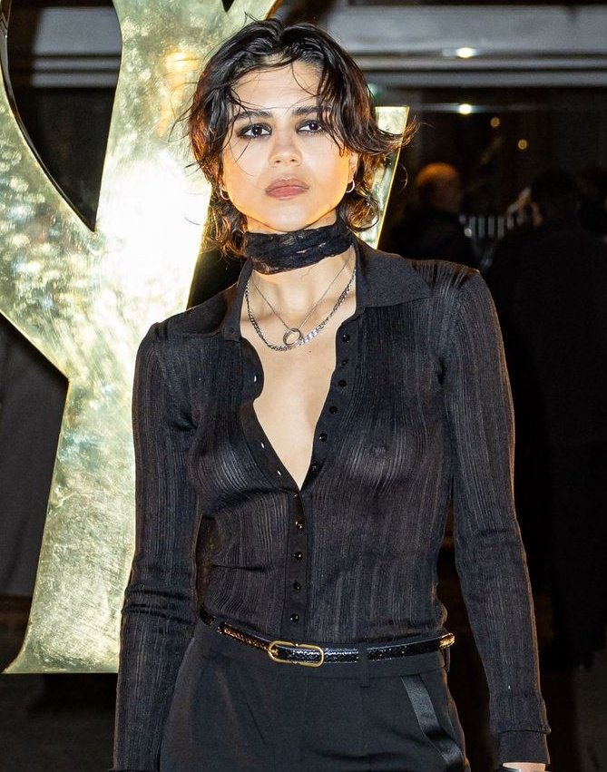 NudeCelebsArchive on Twitter: "Sasha Calle - Saint Laurent Menswear