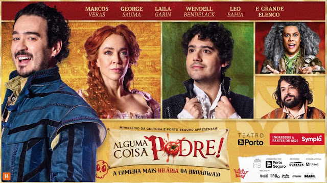 Resenhando's tweet photo. Em cartaz no #TeatroPorto o musical #AlgumaCoisaPodre. Dirigido por #GustavoBarchilon, a montagem tem no palco um show de #MarcosVeras, #GeorgeSauma, #LeoBahia, #BelLima e outros artistas. Confira 11 motivos para você não perder o espetáculo neste link 👇🏻
https://t.co/tWkJDTDYG8 https://t.co/lDuA19KyJ5