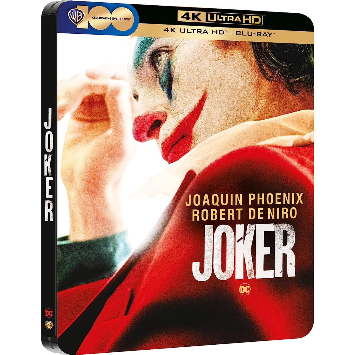 Coming back to #4KUltraHD plus #steelbook in September

Written & Directed by #ToddPhillips

Starring #JoaquinPhoenix and #RobertDeniro 

Joker (2019)

#DCEU #DCU #dccomics #joker