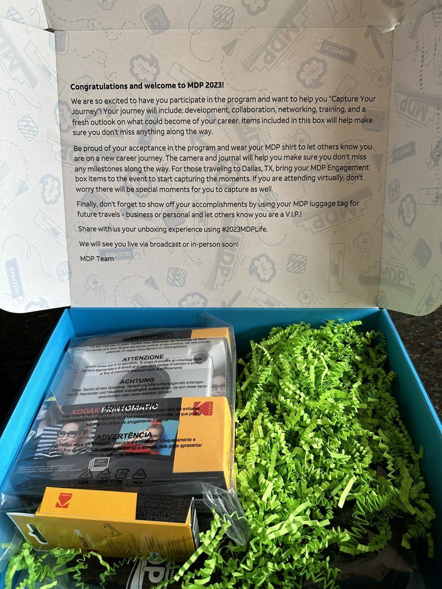 So excited for this journey!!! #2023MDPLife 💕📸