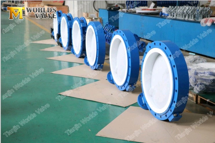 WorldsValve_'s tweet photo. PTFE lined butterfly valves made by Worlds Valve https://t.co/gXEJNRR63w