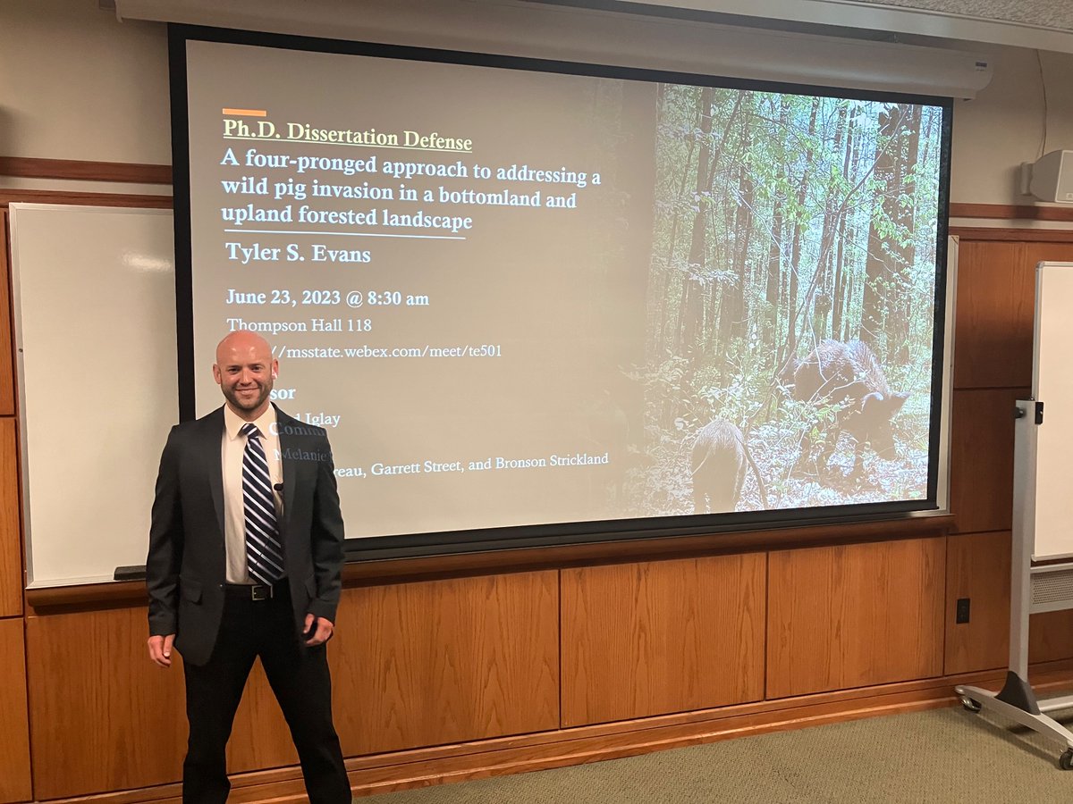 Fantastic Friday! Congratulations to Dr. Tyler Evans on successfully defending his dissertation. A great early career professional ready for employment and phenomenal to work with.