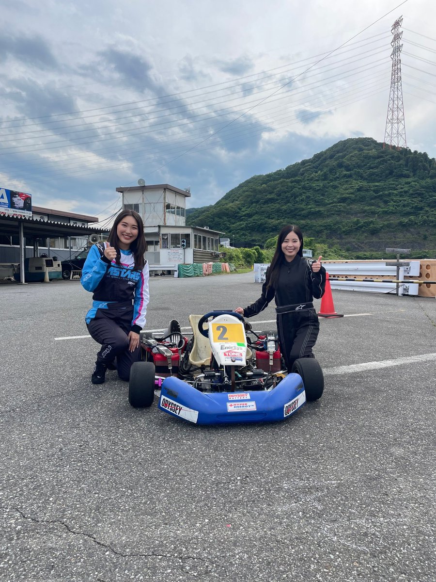 misakio339's tweet image. ERKCup第2戦@本庄
久しぶりにサリアちゃんと乗ってきました!やっぱ楽しい〜🤤総合2位🥈#ERK
#電動レーシングカート