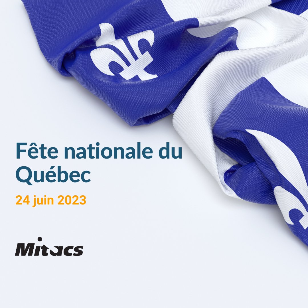 Joignez-vs à ns aujourd’hui pour fêter la vitalité, la fierté et l’esprit de solidarité du #Québec! ow.ly/RTxf50ORWFk Ns rendons hommage à nos collègues, ami·es du Québec et célébrons leurs contributions à notre économie florissante de l’#innovation. 🎉💙🤍 #FêteNationale