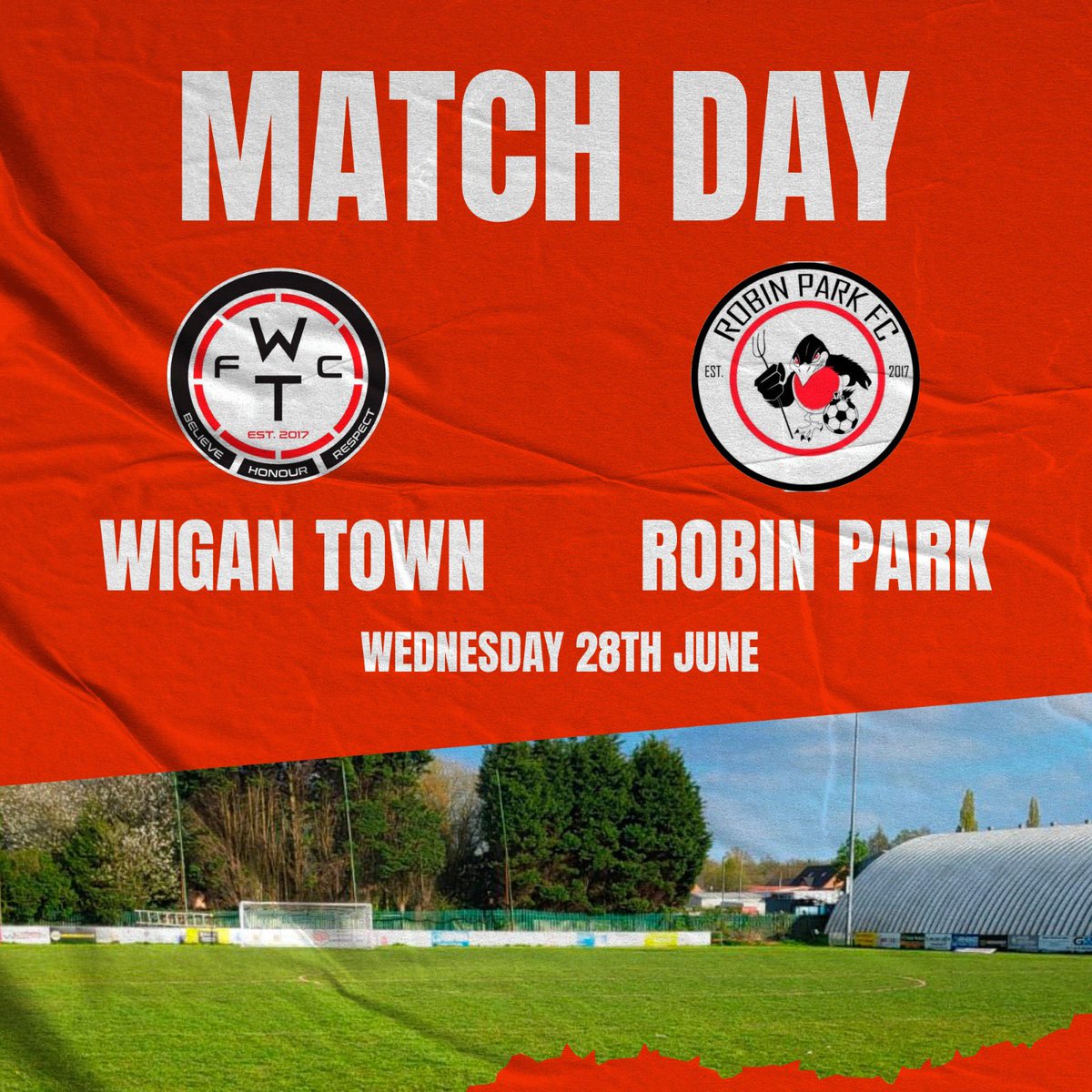 WiganTownFC's tweet image. First taste of football at the bridge this Wednesday get down and show your support 7pm kick off ⚽️ bar open 🍺🍺🍺 #wigantown  #incerosebridge #cheshirefa #wiganrobinpark
