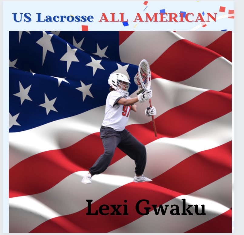 Congratulations to Lexi on being selected ALL- AMERICAN 🏆 ⁦<a href="/HMHSathletics/">HMHS Athletics</a>⁩
