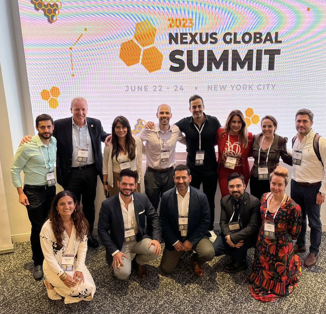 Latinos power at @theNEXUSsummit in NYC #2023 we are in this together! @PorMexicoF
