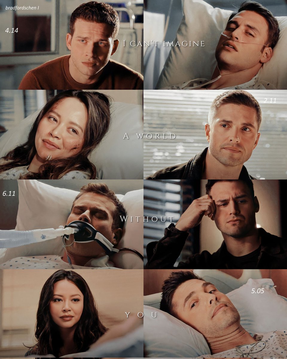 #parallel
__
' I can't imagine a world without you' 💔 
__
Themmmm ♡
__
#911onfox #buddie #therookie #chenford